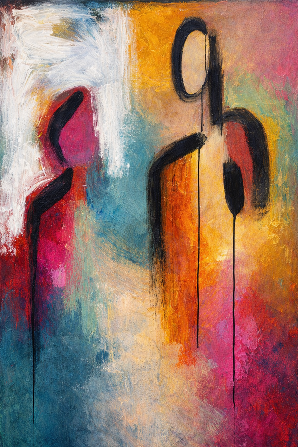 Between Us - Canvas Painting (30 x 40)