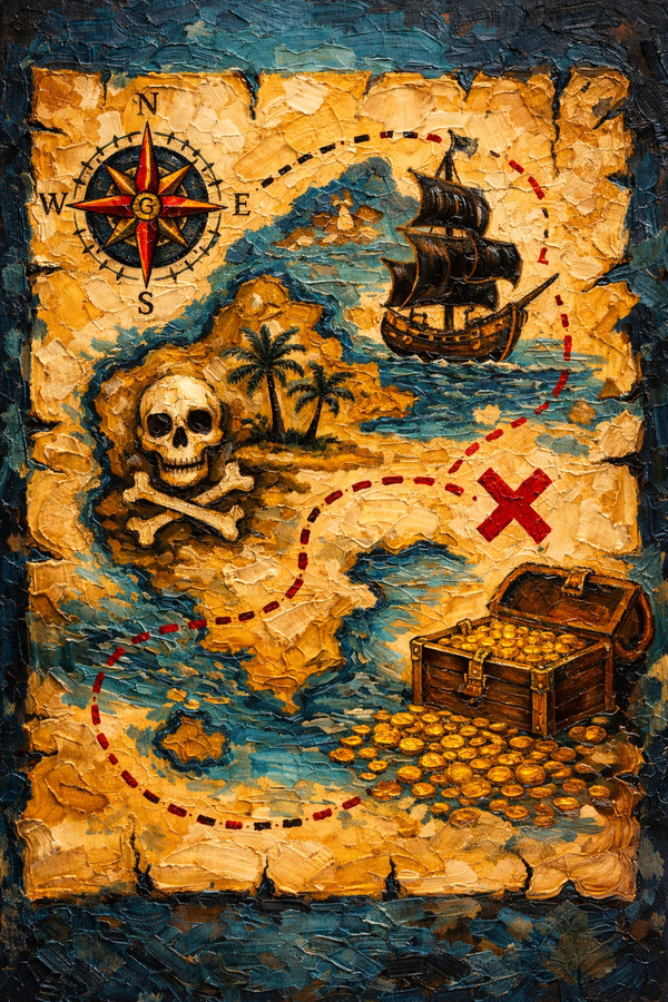 Mark the Dream - Canvas Painting (30 × 40)