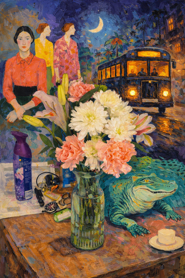 Midnight Passage - Original Painting (30 × 40)