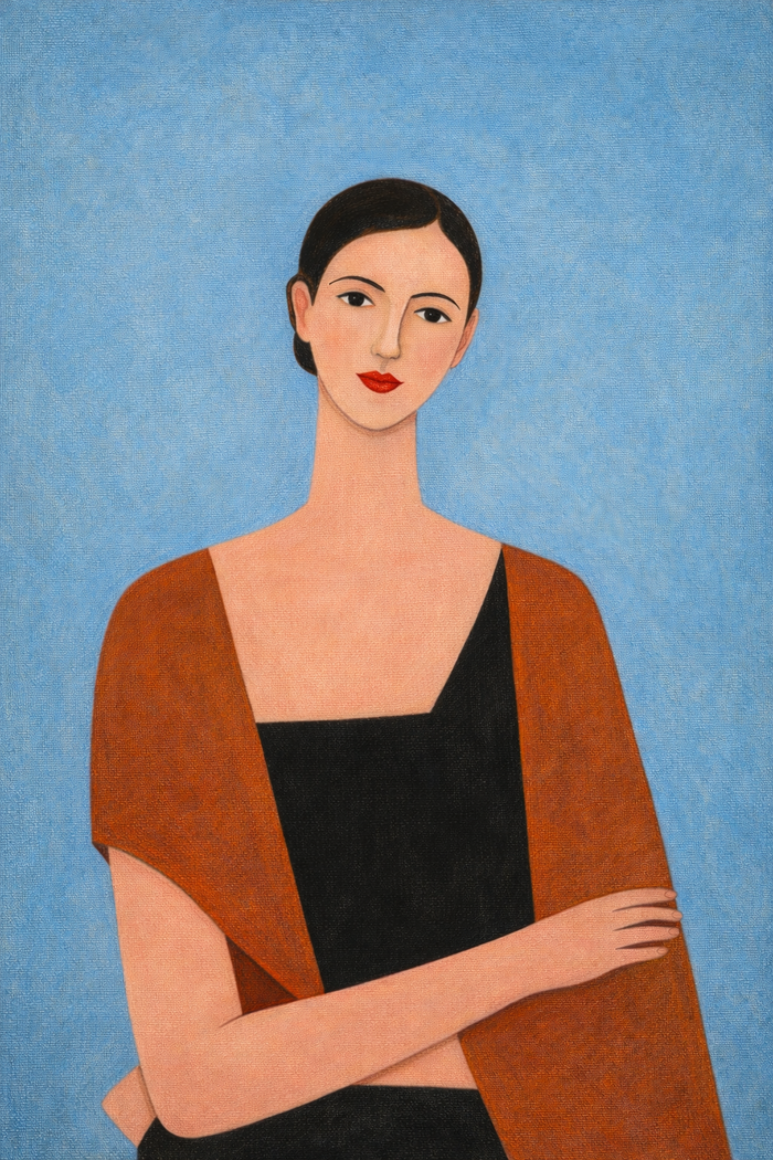 Quiet Grace - Canvas Painting (30×40)