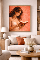 Quiet Chapters - Canvas Painting (30 × 40)