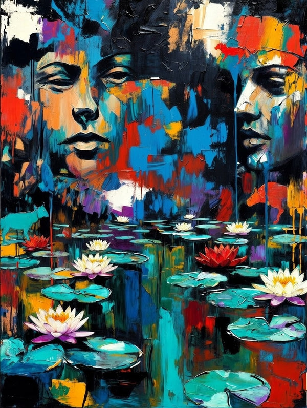 Reflections of Becoming - Canvas Painting (30×40)