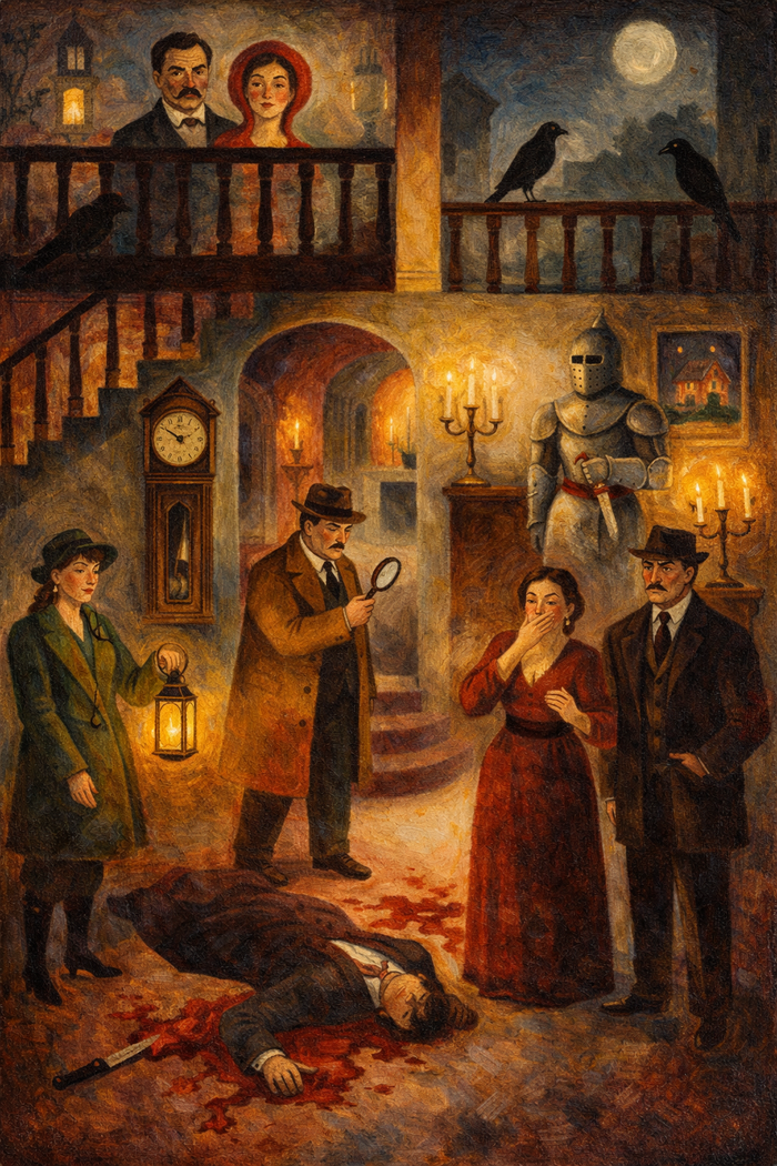 The Silent Witness - Canvas Painting (30 x 40)